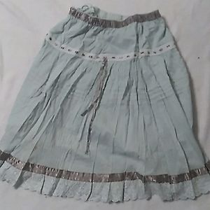 Passport Brand Preppy Long Skirt